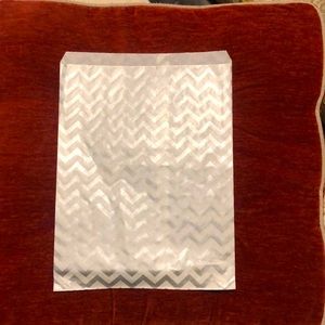 100 Kraft flat paper merchandise bags